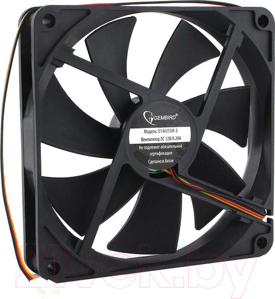 Изображение товара Вентилятор для корпуса Gembird D14025HM-3
