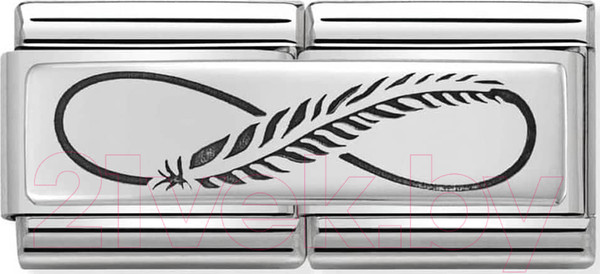 Изображение товара Звено для браслета NominatioN Перо бесконечности 330710/12