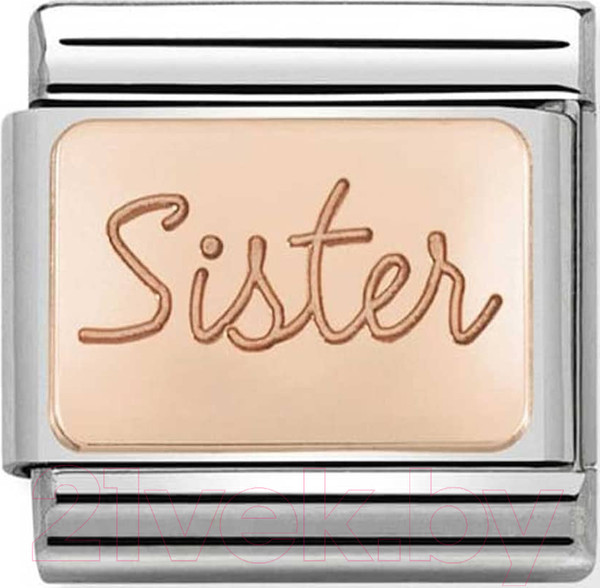 Изображение товара Звено для браслета NominatioN Сестра 430101/38