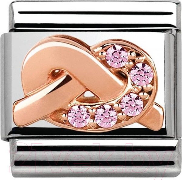 Изображение товара Звено для браслета NominatioN Розовый узел 430302/07
