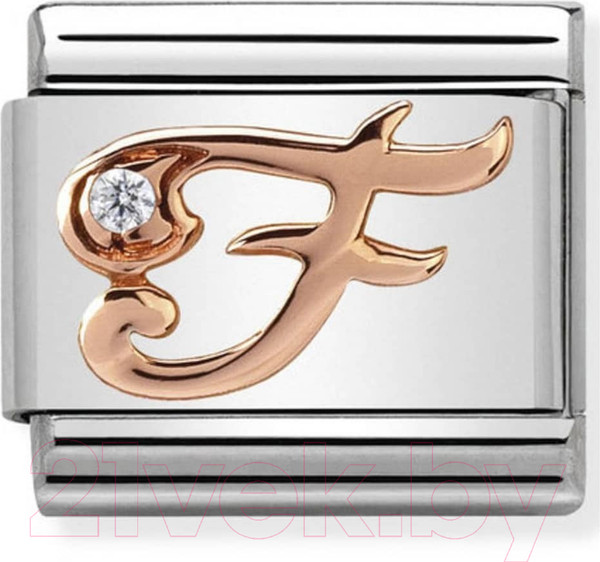 Изображение товара Звено для браслета NominatioN Буква F 430310/06