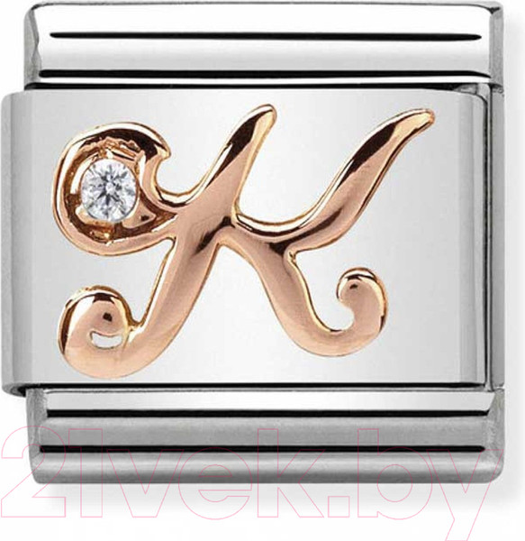 Изображение товара Звено для браслета NominatioN Буква K 430310/11