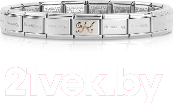 Изображение товара Звено для браслета NominatioN Буква K 430310/11
