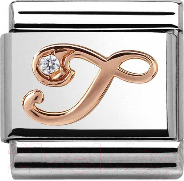 Изображение товара Звено для браслета NominatioN Буква T 430310/20