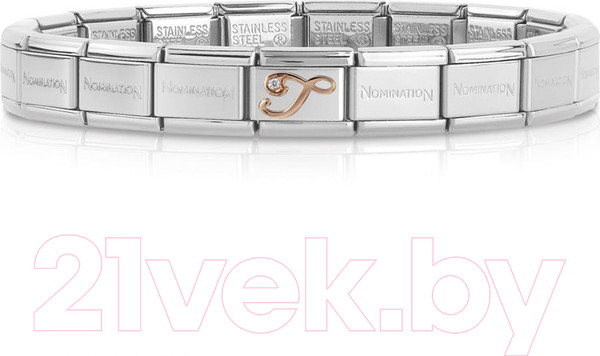 Изображение товара Звено для браслета NominatioN Буква T 430310/20