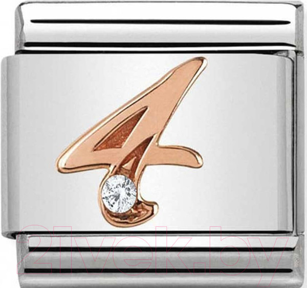 Изображение товара Звено для браслета NominatioN Цифра 4 430315/04