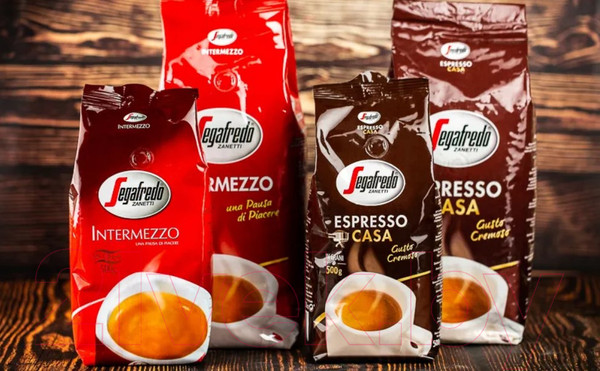 Изображение товара Кофе в зернах Segafredo Zanetti Espresso Casa / 200.001.075 (1кг)