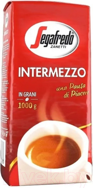 Изображение товара Кофе в зернах Segafredo Zanetti Intermezzo / 200.001.066 (1кг)