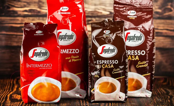 Изображение товара Кофе в зернах Segafredo Zanetti Intermezzo / 200.001.066 (1кг)