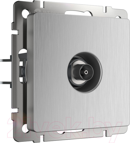 Изображение товара Розетка Werkel W1183009 / a051363 (серебристый рифленый)