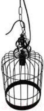 Изображение товара Потолочный светильник Aitin-Pro НСБ H722/1 (черный)