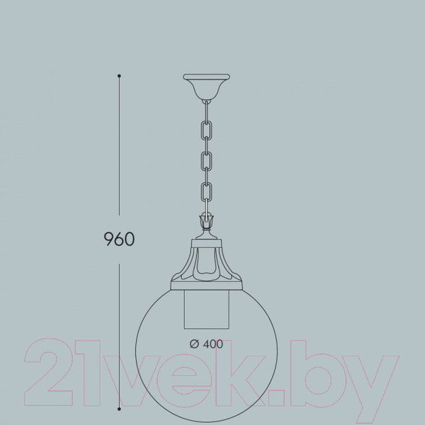 Изображение товара Светильник уличный Fumagalli Globe 400 G40.121.000.AYE27