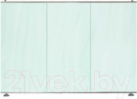 Изображение товара Экран для ванны Comfort Alumin Group Джинс голубой 73x50 (торцевой)