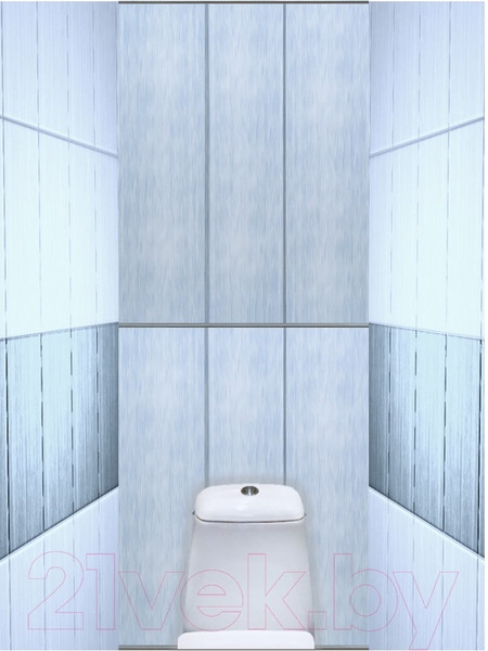 Изображение товара Экран-дверка Comfort Alumin Group Джинс голубой 73x200