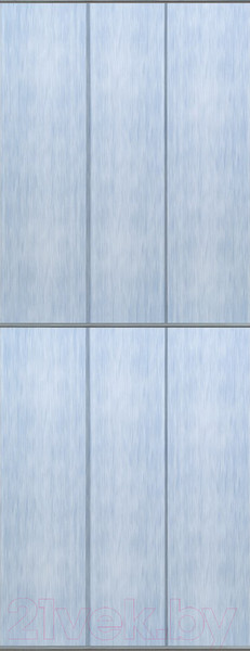 Изображение товара Экран-дверка Comfort Alumin Group Джинс голубой 73x200