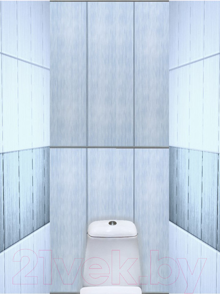 Изображение товара Экран-дверка Comfort Alumin Group Джинс голубой 83x200