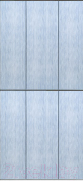 Изображение товара Экран-дверка Comfort Alumin Group Джинс голубой 83x200