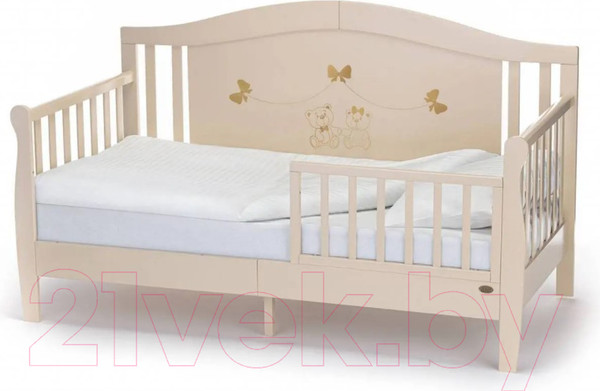 Изображение товара Кровать-тахта детская Nuovita Stanzione Verona Div Fiocco (слоновая кость)