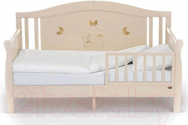 Изображение товара Кровать-тахта детская Nuovita Stanzione Verona Div Fiocco (слоновая кость)