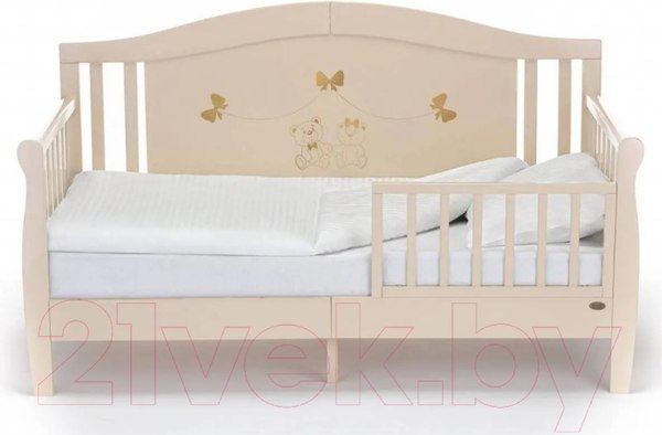 Изображение товара Кровать-тахта детская Nuovita Stanzione Verona Div Fiocco (слоновая кость)