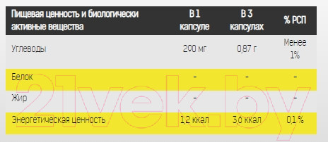 Изображение товара Жиросжигатель Binasport ПО-90 №90 (в капсулах)