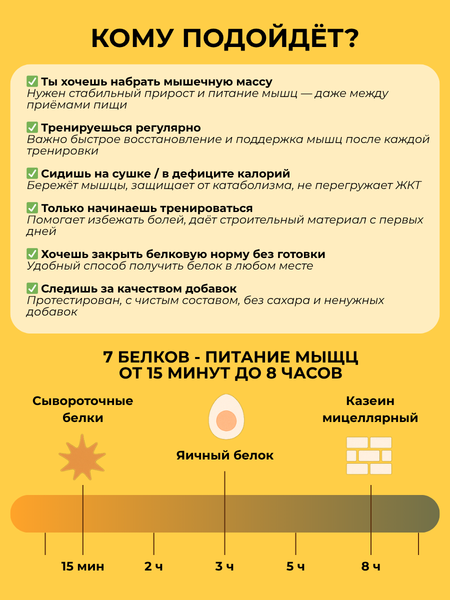 Изображение товара Протеин Binasport Экселент Матрикс-7 (1000г, манго-маракуйя)