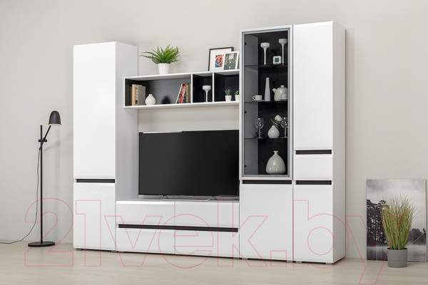 Изображение товара Полка Mobi Сидней 15.57 (белый премиум/черный 0190 PE)