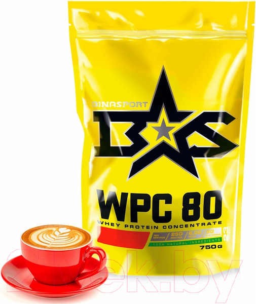 Изображение товара Протеин Binasport ВиПиСи 80 (750г, капучино)