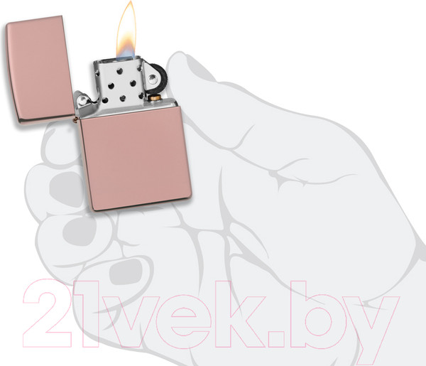 Изображение товара Зажигалка Zippo Classic / 49190 (розовое золото)