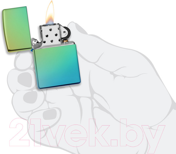 Изображение товара Зажигалка Zippo Classic / 49191 (зеленый)