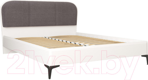 Изображение товара Каркас кровати Mobi Валенсия 11.36.02 (белый РЕ шагрень/белый шагрень ПВХ)