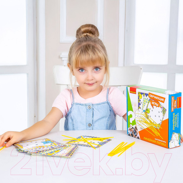 Изображение товара Развивающий игровой набор Bondibon Линейная логика / ВВ5053