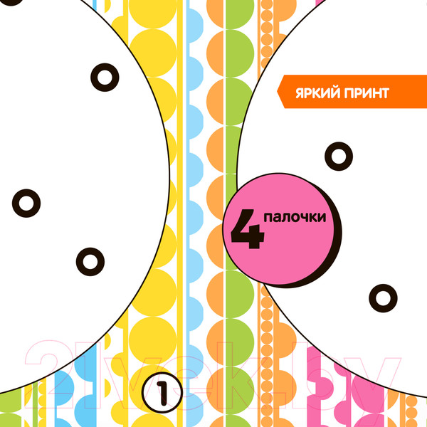 Изображение товара Развивающий игровой набор Bondibon Линейная логика / ВВ5053