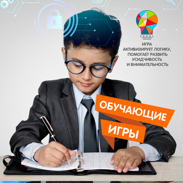 Изображение товара Развивающий игровой набор Bondibon Линейная логика / ВВ5053