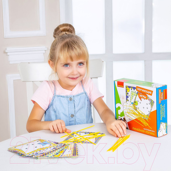 Изображение товара Развивающий игровой набор Bondibon Линейная логика / ВВ5053