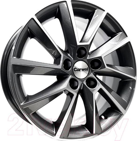 Изображение товара Литой диск Carwel Сатурн 1507 Rapid 15x6" 5x100мм DIA 57.1мм ET 38мм AGR