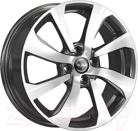 Изображение товара Литой диск K&K КС893 Rio X-Line 16x6" 4x100мм DIA 54.1мм ET 49мм Алмаз черный