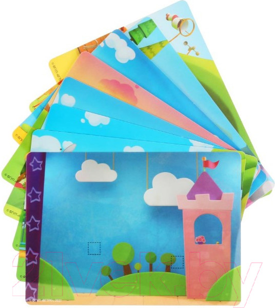 Изображение товара Развивающий игровой набор Умные игры Ми-ми-мишки. Липучки из пластика / 4680107902016