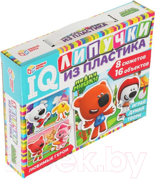 Изображение товара Развивающий игровой набор Умные игры Ми-ми-мишки. Липучки из пластика / 4680107902016