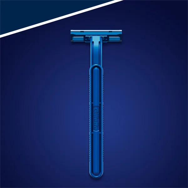 Изображение товара Набор бритвенных станков Gillette Blue II одноразовые (10шт)