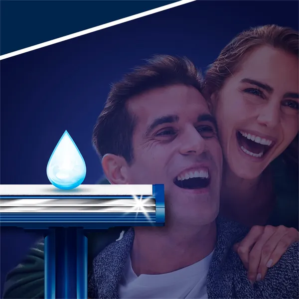 Изображение товара Набор бритвенных станков Gillette Blue II одноразовые (10шт)