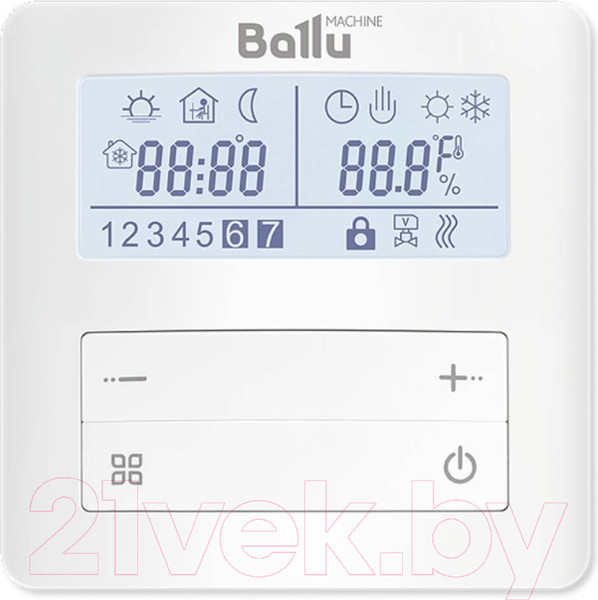 Изображение товара Терморегулятор для теплого пола Ballu BDT-2