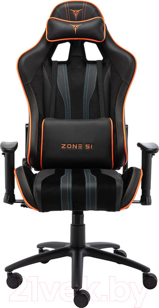 Изображение товара Кресло геймерское Zone 51 Gravity (черный/оранжевый)