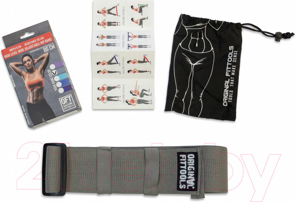 Изображение товара Эспандер Original FitTools FT-HIPBND-GY