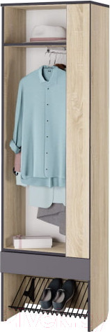 Изображение товара Секция в прихожую Аквилон Эльза №2.1 (дуб сонома)