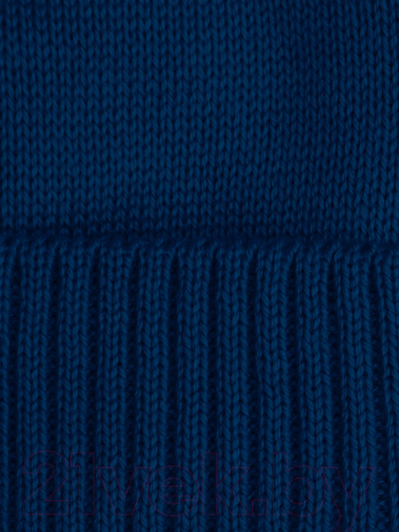 Изображение товара Шапочка для малышей Amarobaby Pure Love Bear / AB-OD21-PLB16/20-38 (синий, р-р 38-40)