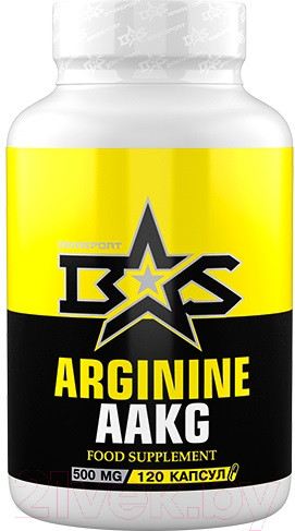Изображение товара Комплексные аминокислоты Binasport Arginine AAKG (капсулы по 500мг N120)