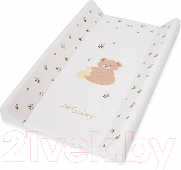 Изображение товара Доска пеленальная Nuovita Parallelo Honey Bear (49x80 белый)