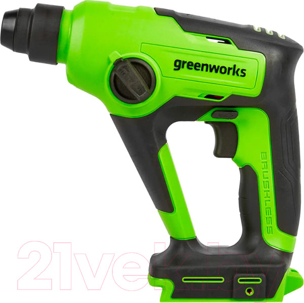 Изображение товара Перфоратор Greenworks G24HD бесщеточный 1.2Дж 24V / 3803107 (без АКБ и ЗУ)