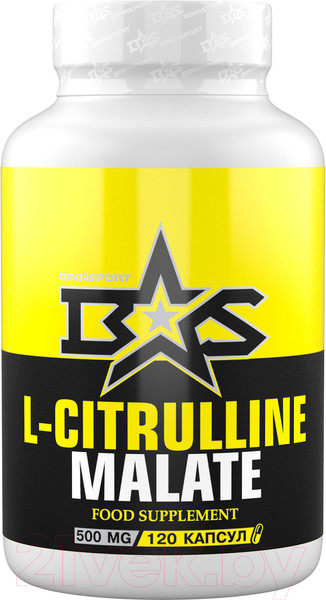 Изображение товара L-цитруллин Binasport N120 (капсулы по 500мг)